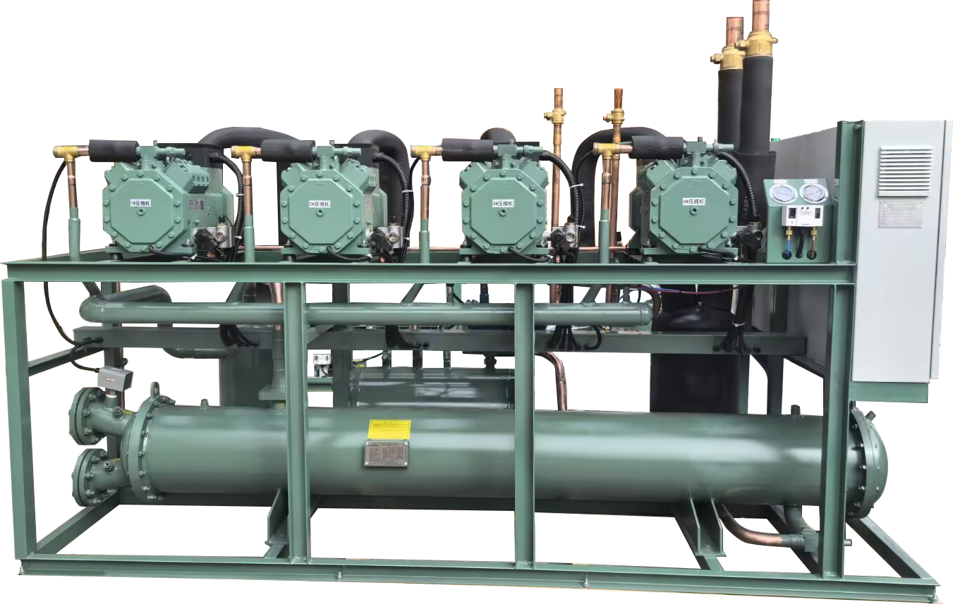 比澤爾活塞壓縮機并聯(lián)機組